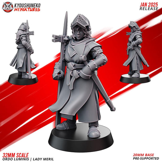 Ancient Chinese Cathay Ordo Luminis Lady Meril (1 model) Various Scales Historical Wargaming (US tariffs are pre-paid by us)