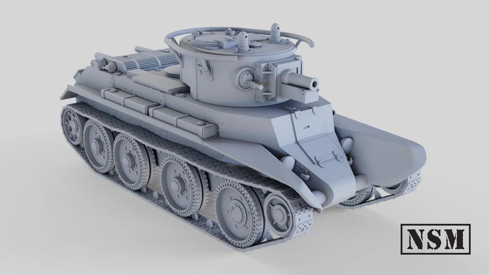 WWII Soviet BT7 Light Tank Different Variants Various Scales Historical Wargaming (US tariffs are pre-paid by us)