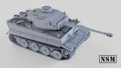 WWII German Tiger I (Early, Mid or Late Production) Various Scales Historical Wargaming