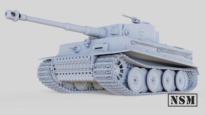WWII German Tiger I (Early, Mid or Late Production) Various Scales Historical Wargaming