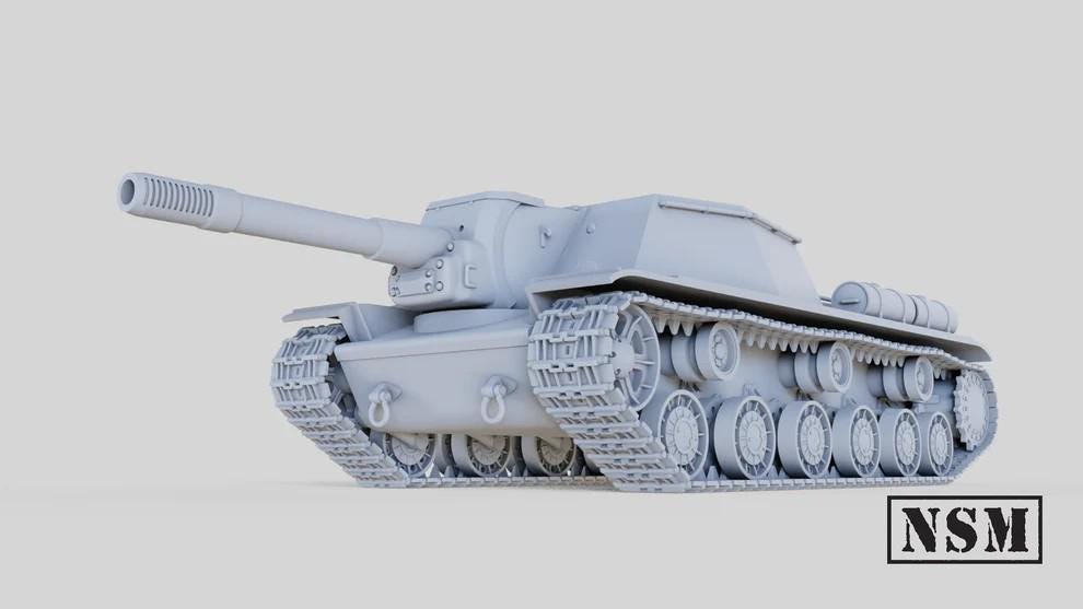 WWII Soviet SU-152 Self Propelled Gun Various Scales Historical Wargaming