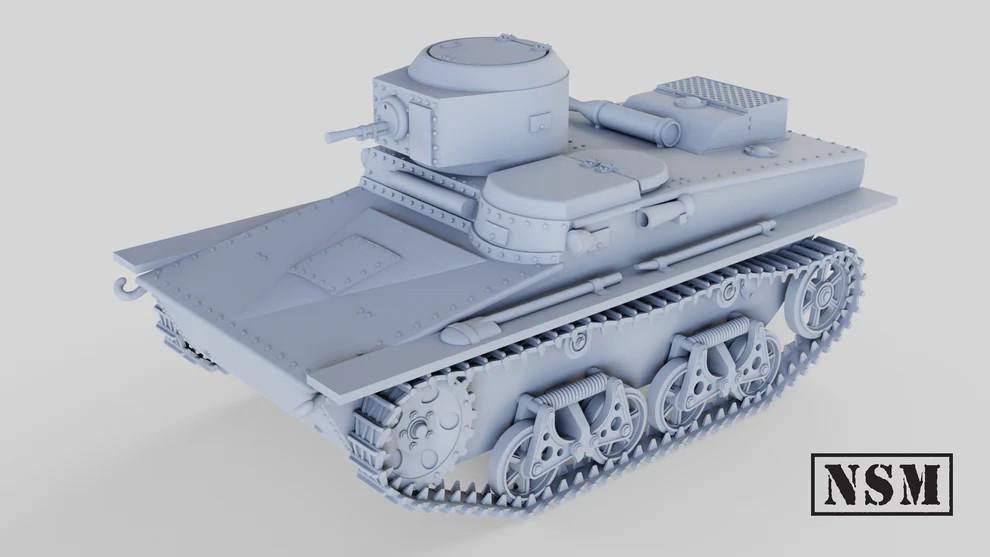 WWII Soviet T-37 Tankette Various Scales Historical Wargaming (US tariffs are pre-paid by us)