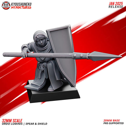 Ancient Chinese Cathay Ordo Luminis Spearmen Unit (10 models) Various Scales Historical Wargaming