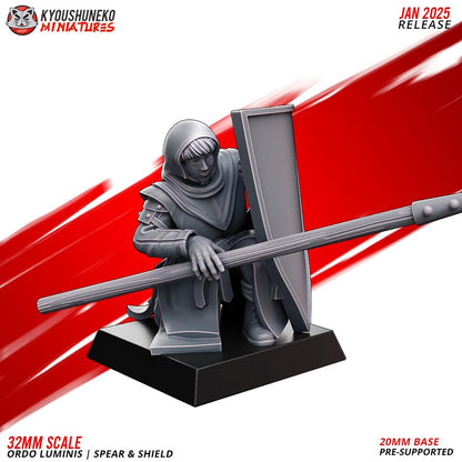 Ancient Chinese Cathay Ordo Luminis Spearmen Unit (10 models) Various Scales Historical Wargaming