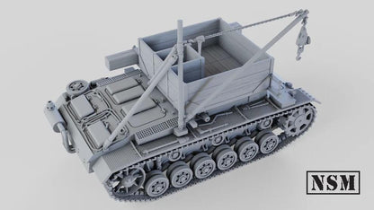 WWII German Bergepanzer III Various Scales Historical Wargaming