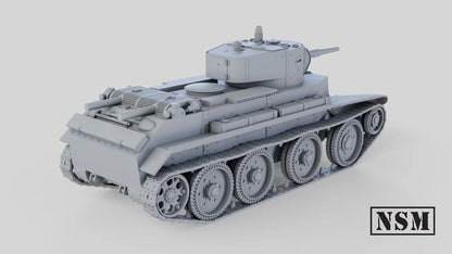 WWII Soviet BT7 Light Tank Different Variants Various Scales Historical Wargaming