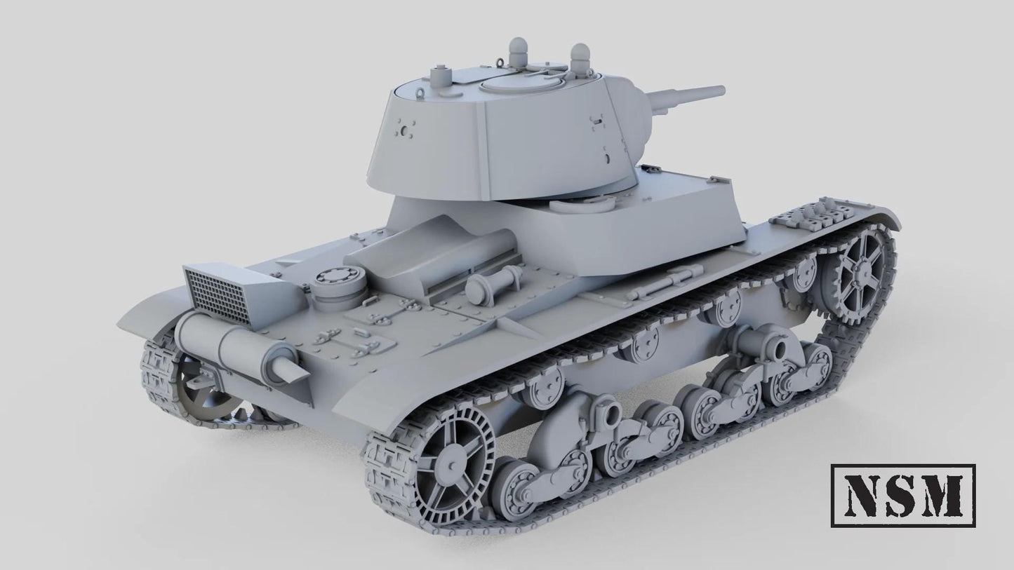 WWII Soviet T26 Mod 1940 or OT-133 Various Scales Historical Wargaming (US tariffs are pre-paid by us)