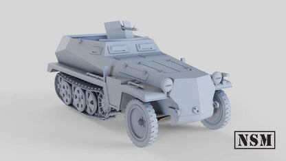 WWII German Sd.kfz 250/1 Alt Halftrack Various Scales Historical Wargaming