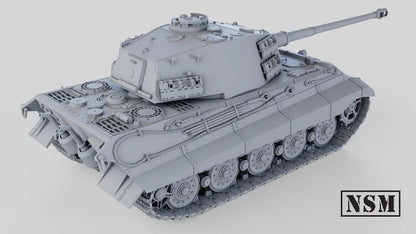 WWII German Tiger II King Tiger "Königstiger" Various Scales Historical Wargaming