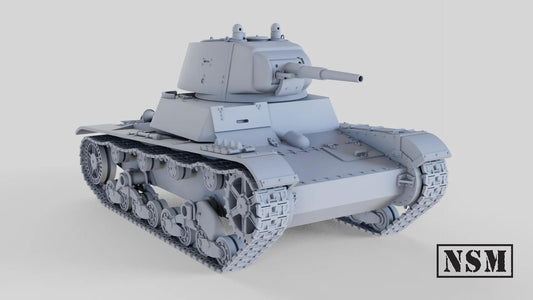 WWII Soviet T26 Mod 1940 or OT-133 Various Scales Historical Wargaming