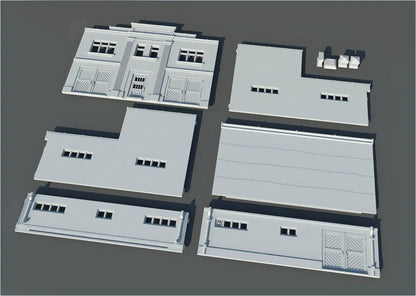 Wargaming Terrain Car Repair Shop Various Scales Historical Wargaming (US tariffs are pre-paid by us)