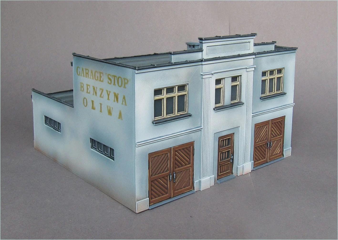 Wargaming Terrain Car Repair Shop Various Scales Historical Wargaming (US tariffs are pre-paid by us)