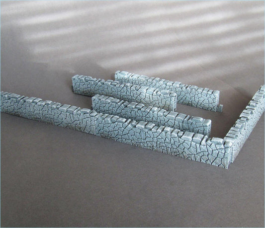 Wargaming Terrain Modular Stone Set (10 pieces) Various Scales Historical Wargaming (US tariffs are pre-paid by us)