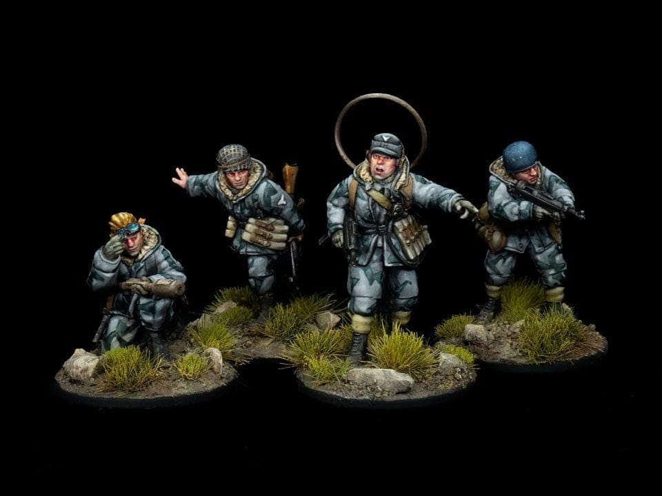 WWII Weird War German Luftjaeger 56 Squad (6 models) Various Scales Historical Wargaming (US tariffs are pre-paid by us)