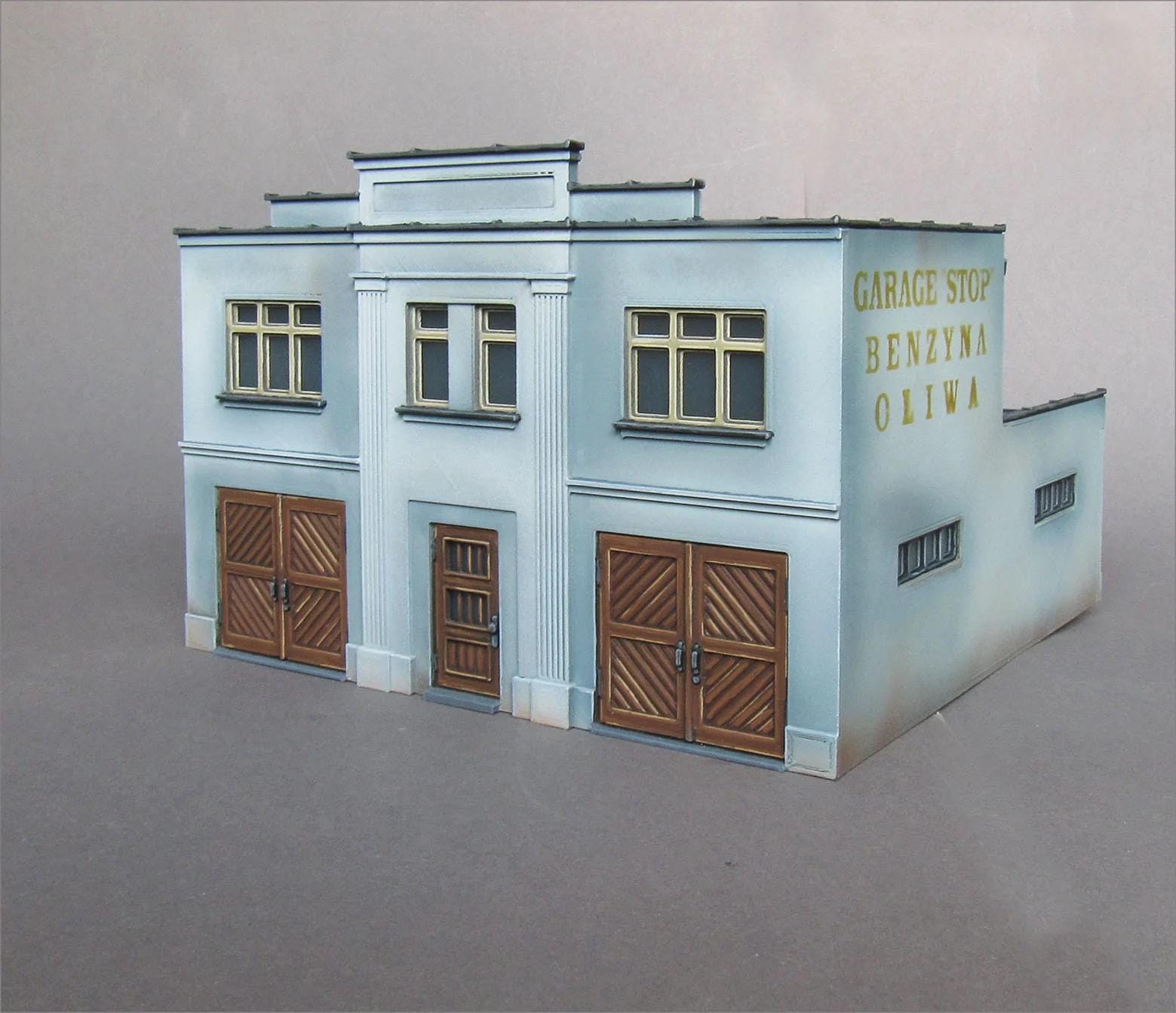 Wargaming Terrain Car Repair Shop Various Scales Historical Wargaming (US tariffs are pre-paid by us)