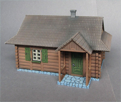 Wargaming Terrain Eastern European Village House Various Scales Historical Wargaming (US tariffs are pre-paid by us)