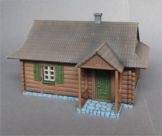 Wargaming Terrain Eastern European Village House Various Scales Historical Wargaming (US tariffs are pre-paid by us)
