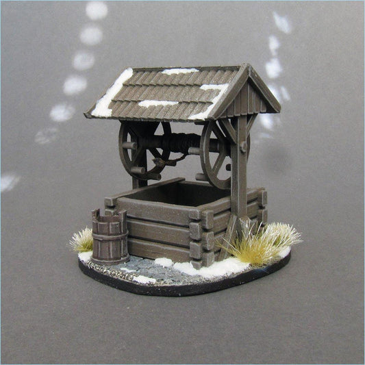 Wargaming Terrain Village Water Well Various Scales Historical Wargaming (US tariffs are pre-paid by us)