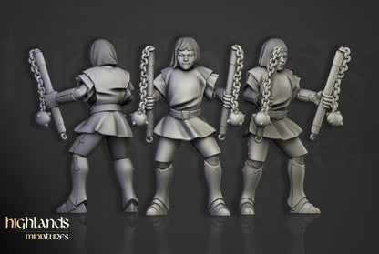 Young Sisters of Saint Helena 10 multipart models Highland Miniatures Various Scales (US tariffs are pre-paid by us)