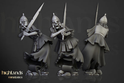 Wraiths Unit 10 models Highland Miniatures Transilvanya Undead Various Scales (US tariffs are pre-paid by us)