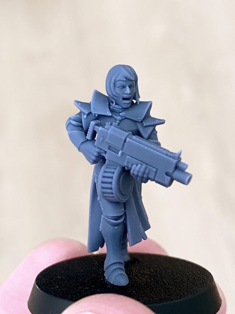 Sisters of Saint Helena Gunners 6 models Highland Miniatures Various Scales (US tariffs are pre-paid by us)