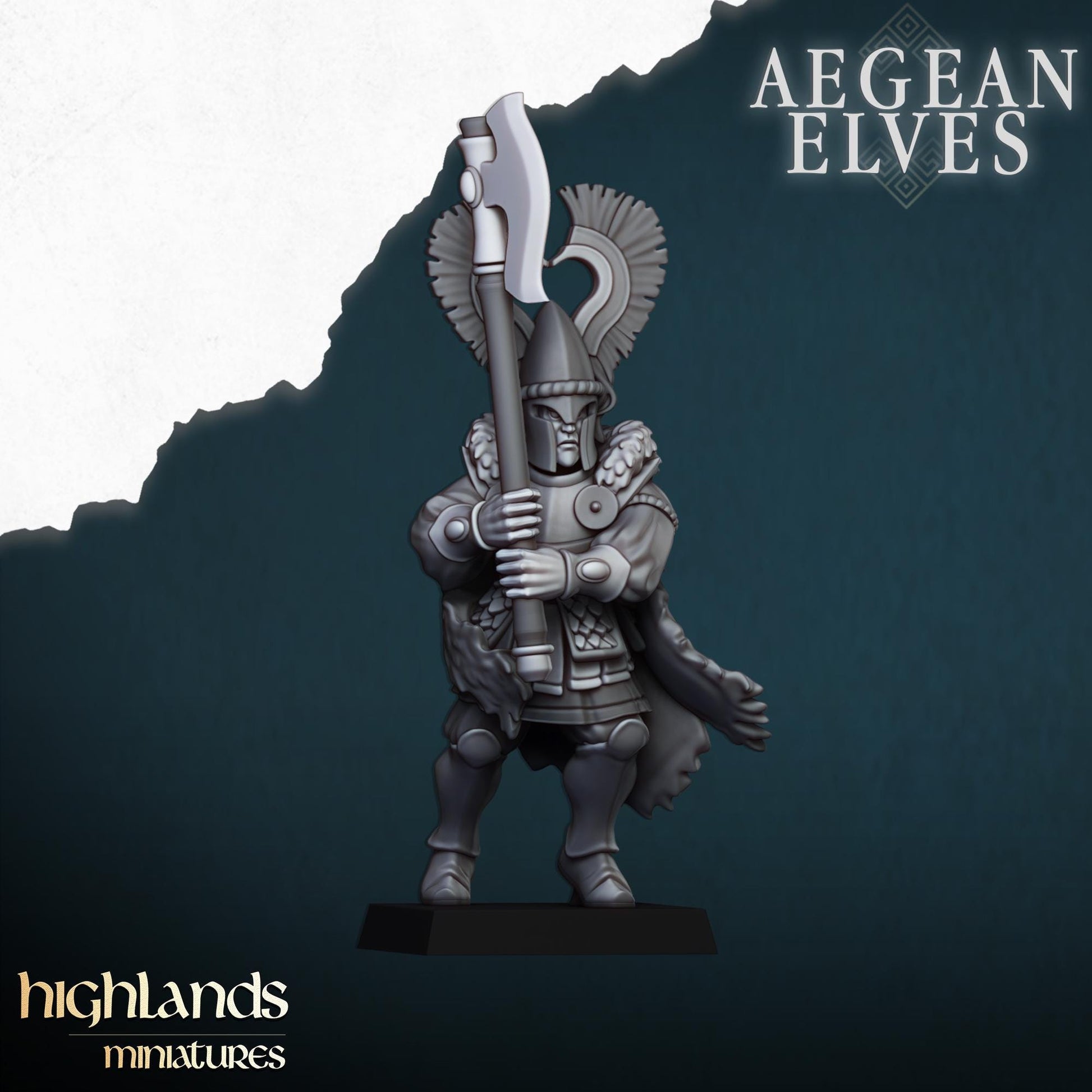 Nemean Lions Aegean Elves with Command Group 10 models Highland Miniatures Various Scales (US tariffs are pre-paid by us)