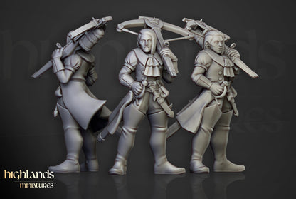 Inquisitorial Band Which Hunters 9 models Highland Miniatures Various Scales (US tariffs are pre-paid by us)
