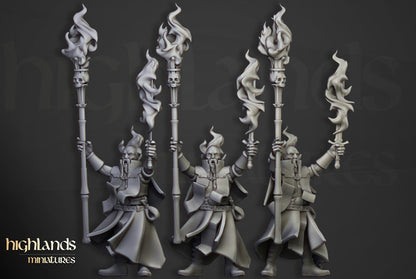 Houses of Magic Wizards Set 8 models Highland Miniatures Various Scales (US tariffs are pre-paid by us)