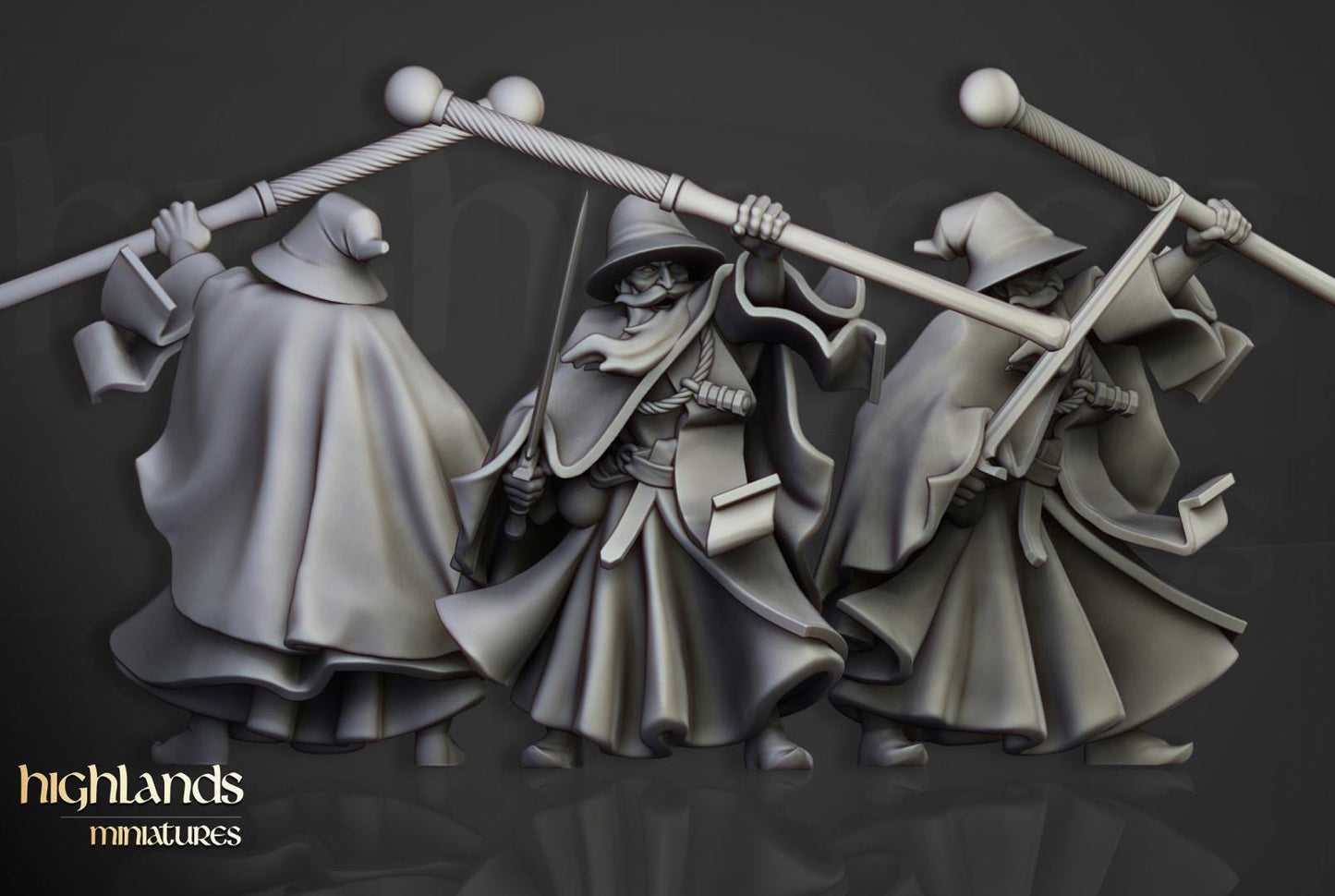 Houses of Magic Wizards Set 8 models Highland Miniatures Various Scales (US tariffs are pre-paid by us)
