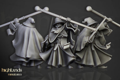 Houses of Magic Wizards Set 8 models Highland Miniatures Various Scales (US tariffs are pre-paid by us)
