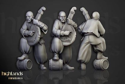 Harbour Cossacks with Command Group 10 multipart models Highland Miniatures Various Scales (US tariffs are pre-paid by us)