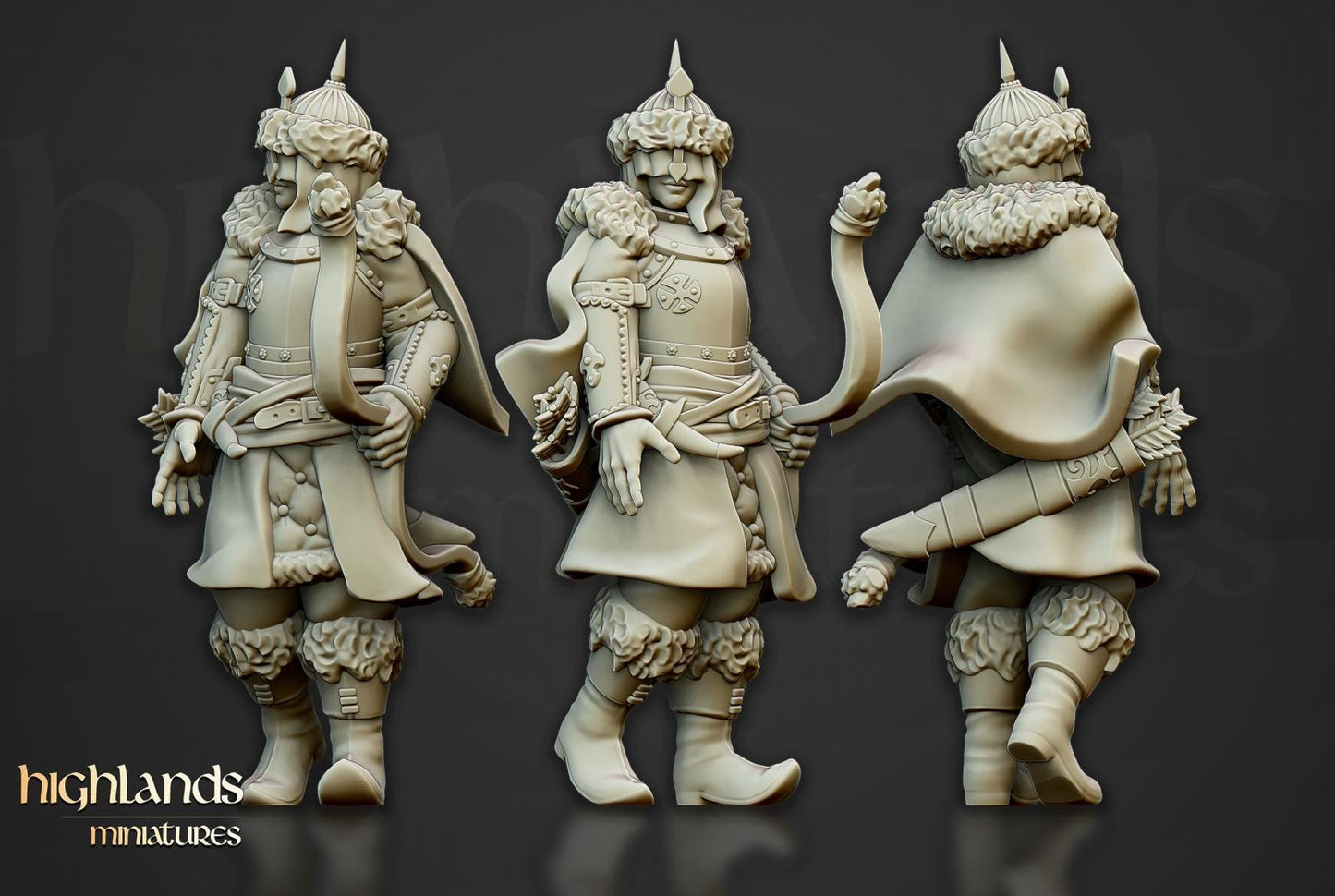 Daughters on Volhynia 10 models Highland Miniatures Various Scales (US tariffs are pre-paid by us)