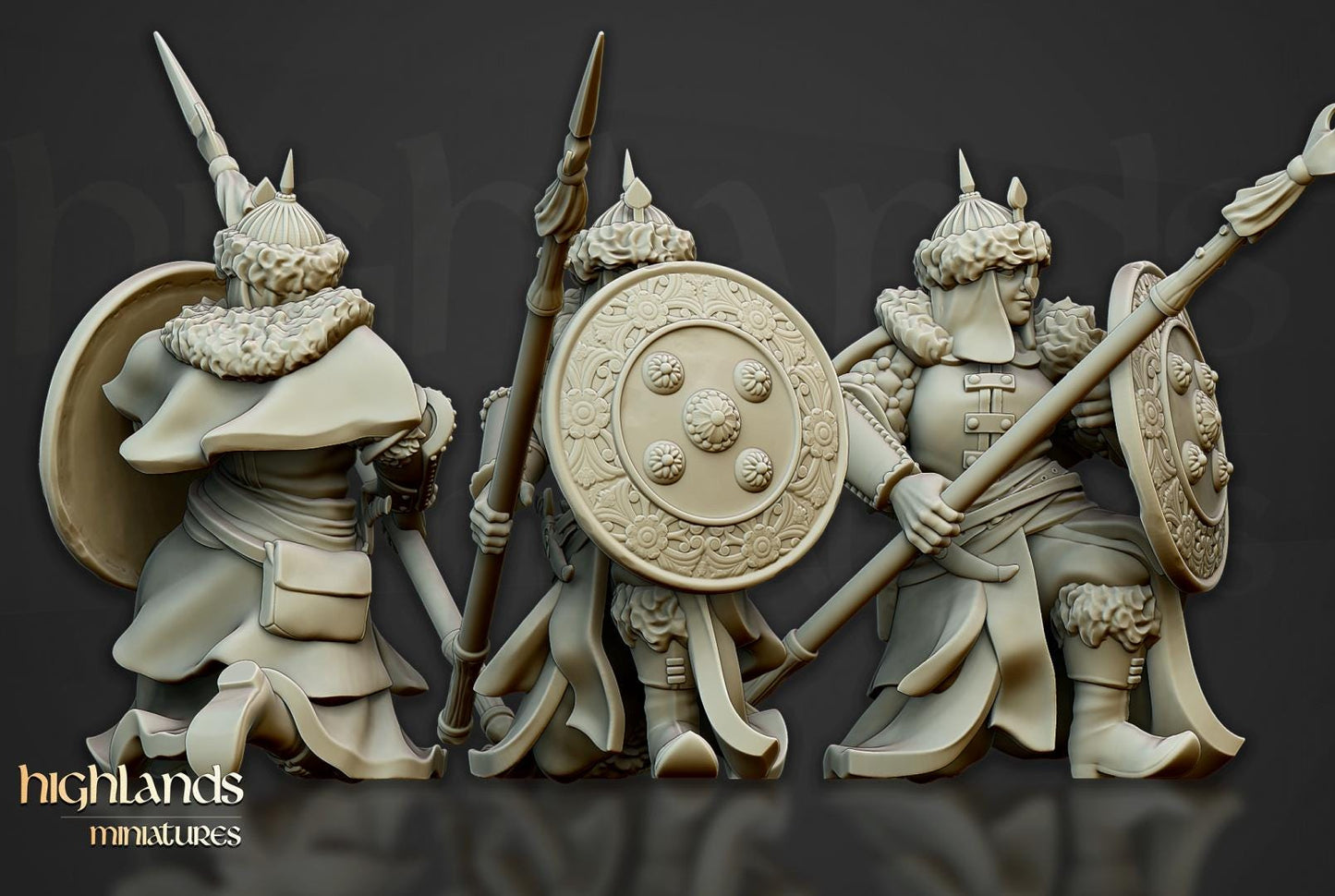 Daughters on Volhynia 10 models Highland Miniatures Various Scales (US tariffs are pre-paid by us)
