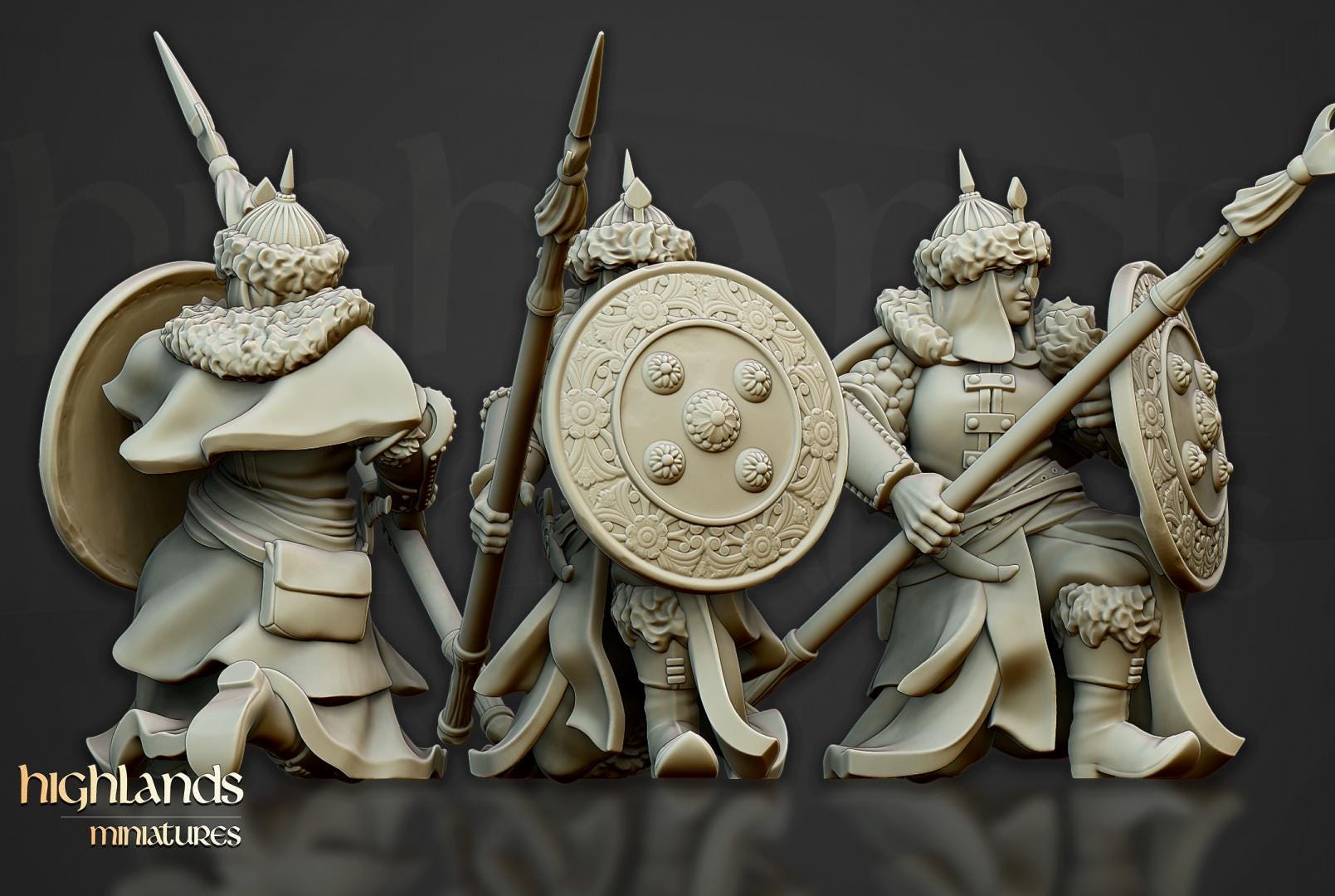 Daughters on Volhynia 10 models Highland Miniatures Various Scales (US tariffs are pre-paid by us)