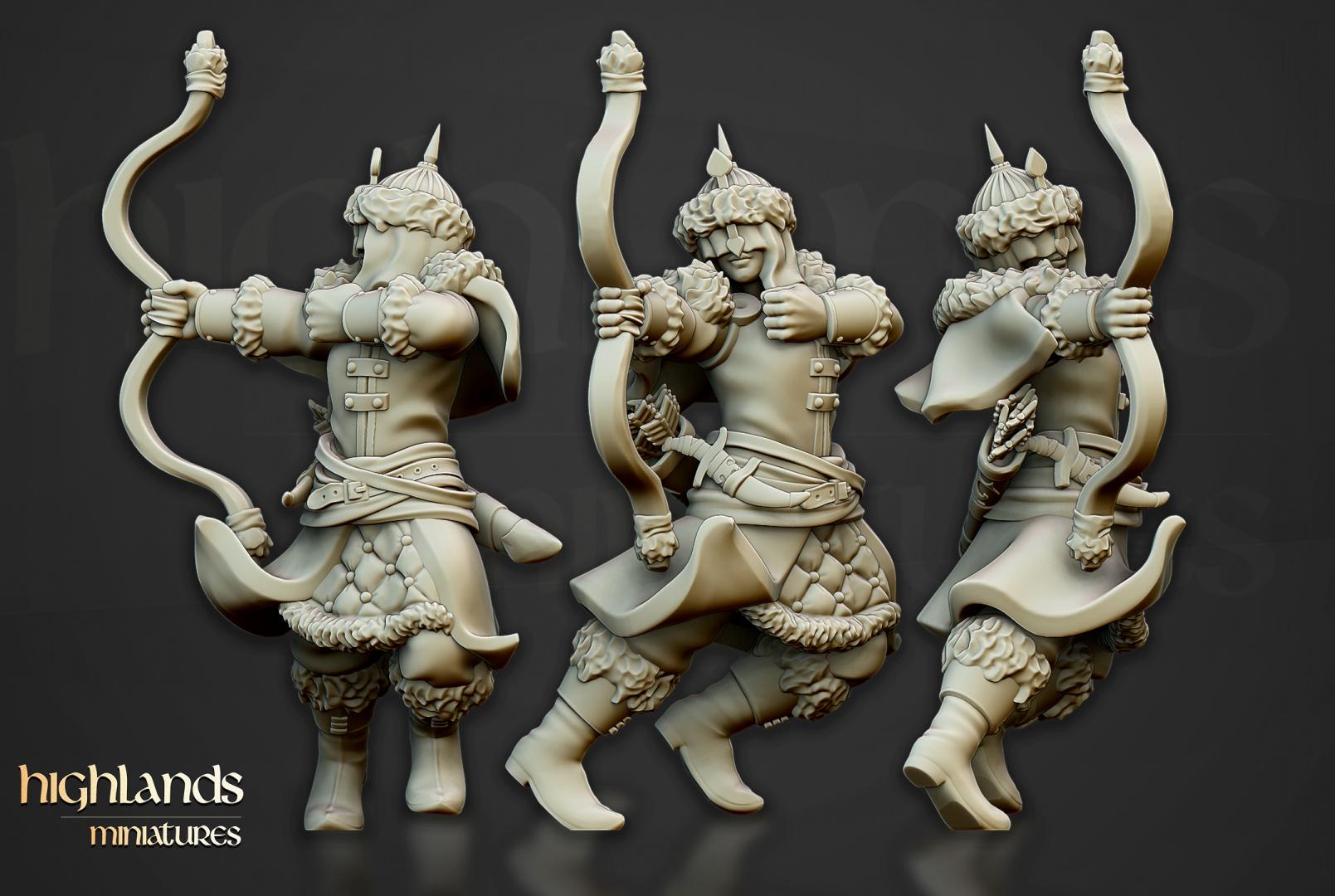 Daughters on Volhynia 10 models Highland Miniatures Various Scales (US tariffs are pre-paid by us)