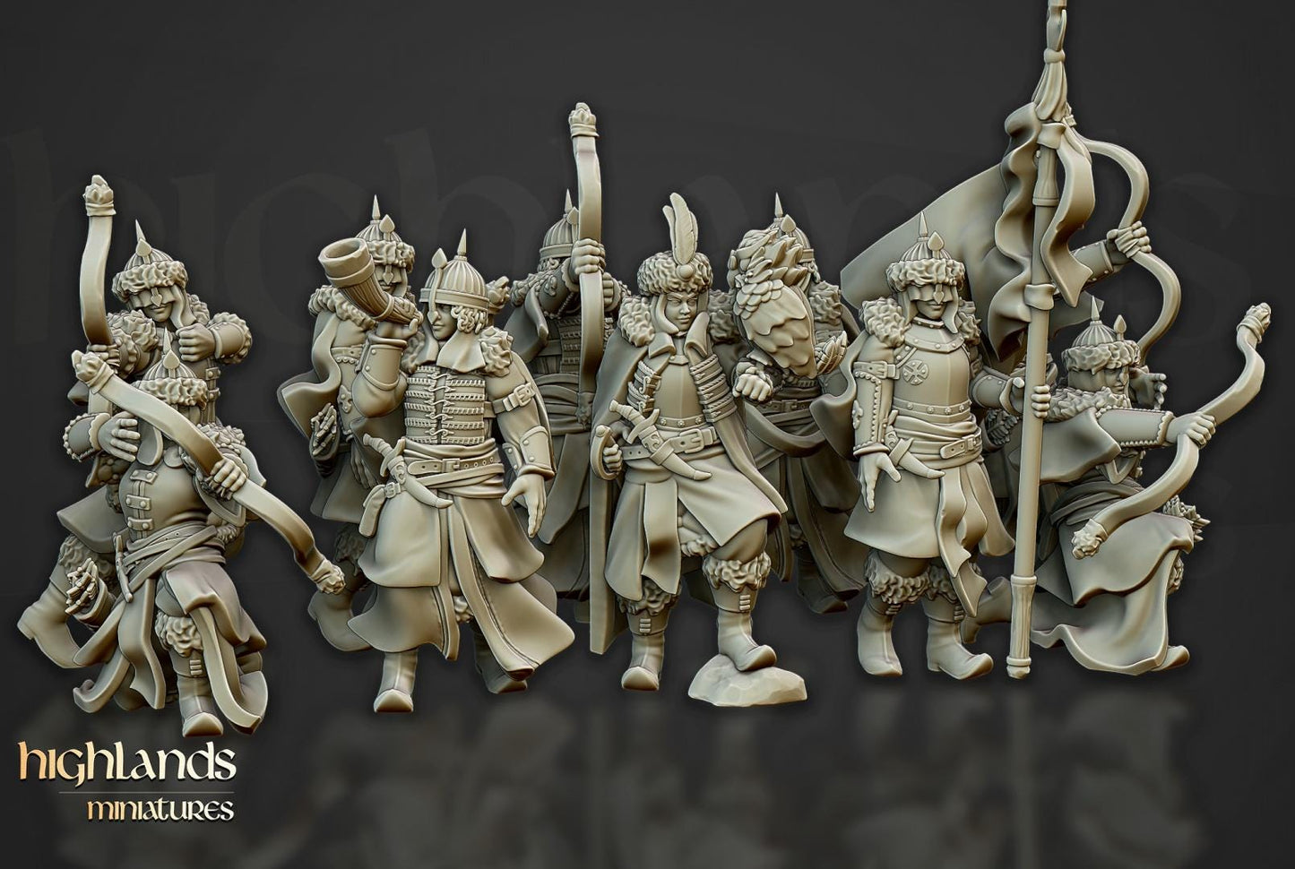 Daughters on Volhynia 10 models Highland Miniatures Various Scales (US tariffs are pre-paid by us)