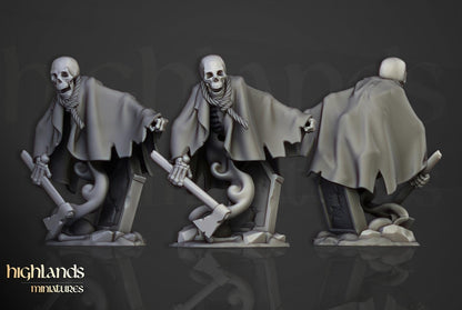 Crypt Ghosts 10 models Highland Miniatures Various Scales (US tariffs are pre-paid by us)