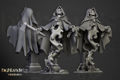 Crypt Ghosts 10 models Highland Miniatures Various Scales (US tariffs are pre-paid by us)