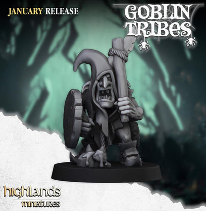 Swamp Goblins with hand weapons 10 models Highland Miniatures Various Scales (US tariffs are pre-paid by us)