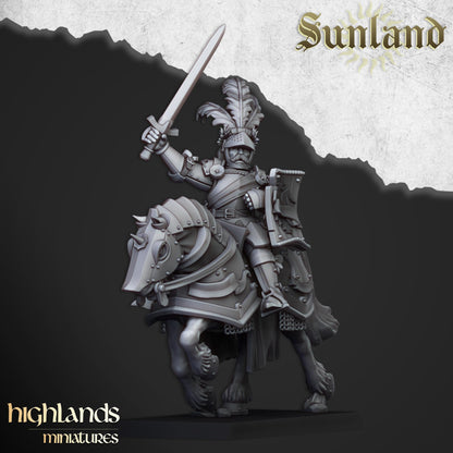 Sunland Cavalry with Command Group 10 models Highland Miniatures Cavalry various scales (US tariffs are pre-paid by us)