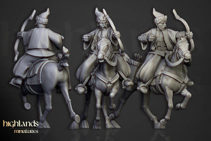 Cossacks Light Cavalry 10 multipart models Highland Miniatures Cavalry various scales (US tariffs are pre-paid by us)