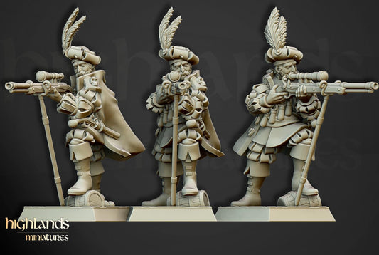 Otto Sharpshooter 2 models Highland Miniatures Hero Various Scales (US tariffs are pre-paid by us)