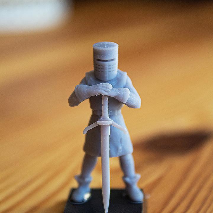 Black Knight Multipart Highland Miniatures Hero Various Scales (US tariffs are pre-paid by us)