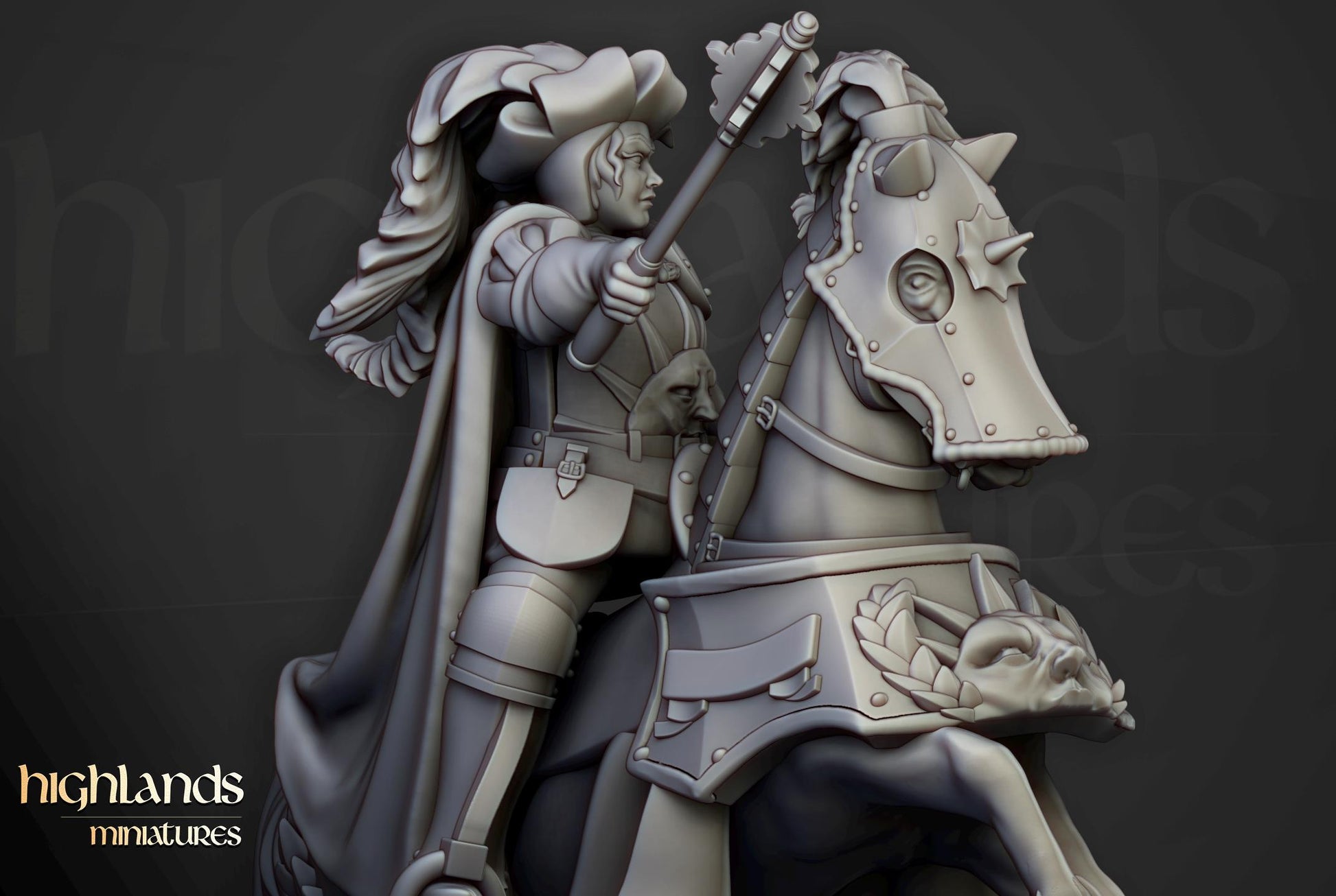 Baroness of Luneburg Highland Miniatures Hero Various Scales (US tariffs are pre-paid by us)