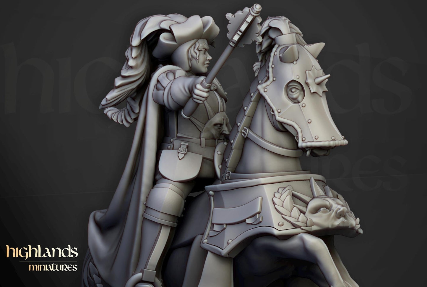 Baroness of Luneburg Highland Miniatures Hero Various Scales (US tariffs are pre-paid by us)