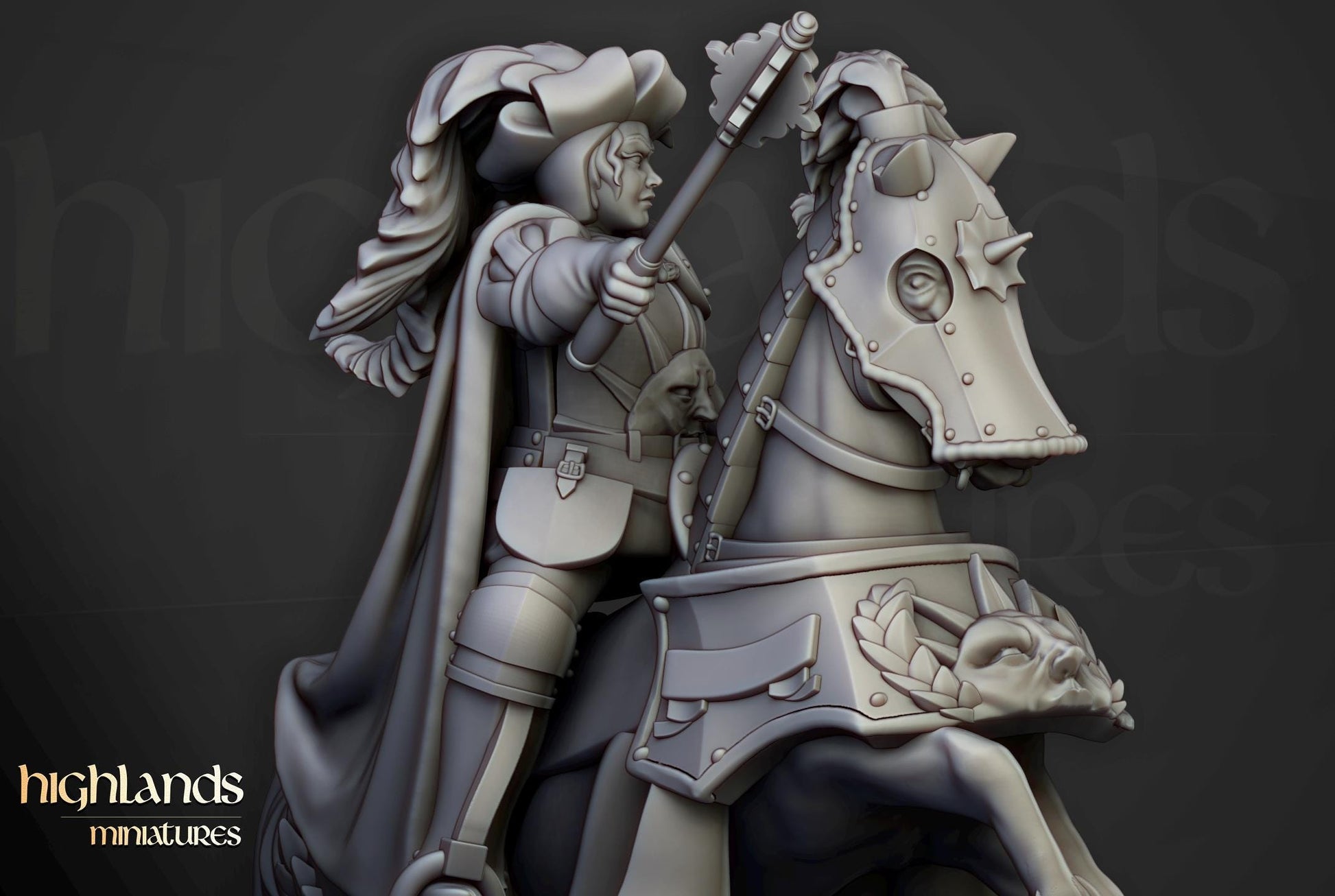 Baroness of Luneburg Highland Miniatures Hero Various Scales (US tariffs are pre-paid by us)