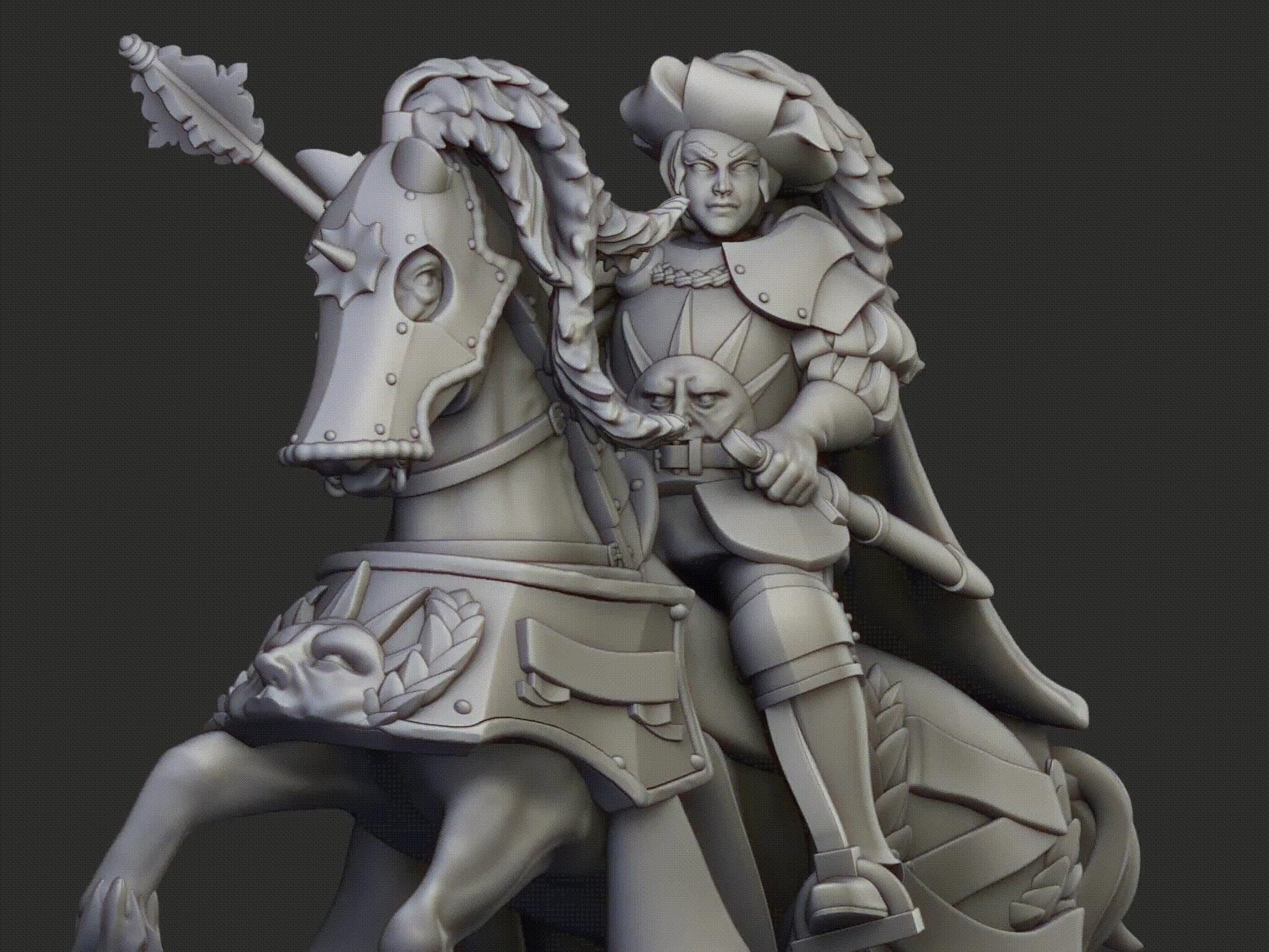 Baroness of Luneburg Highland Miniatures Hero Various Scales (US tariffs are pre-paid by us)