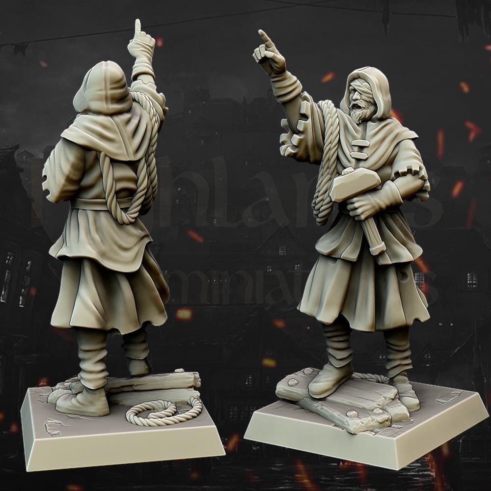 Trebuchet with Crew Highland Miniatures Various Scales (US tariffs are pre-paid by us)