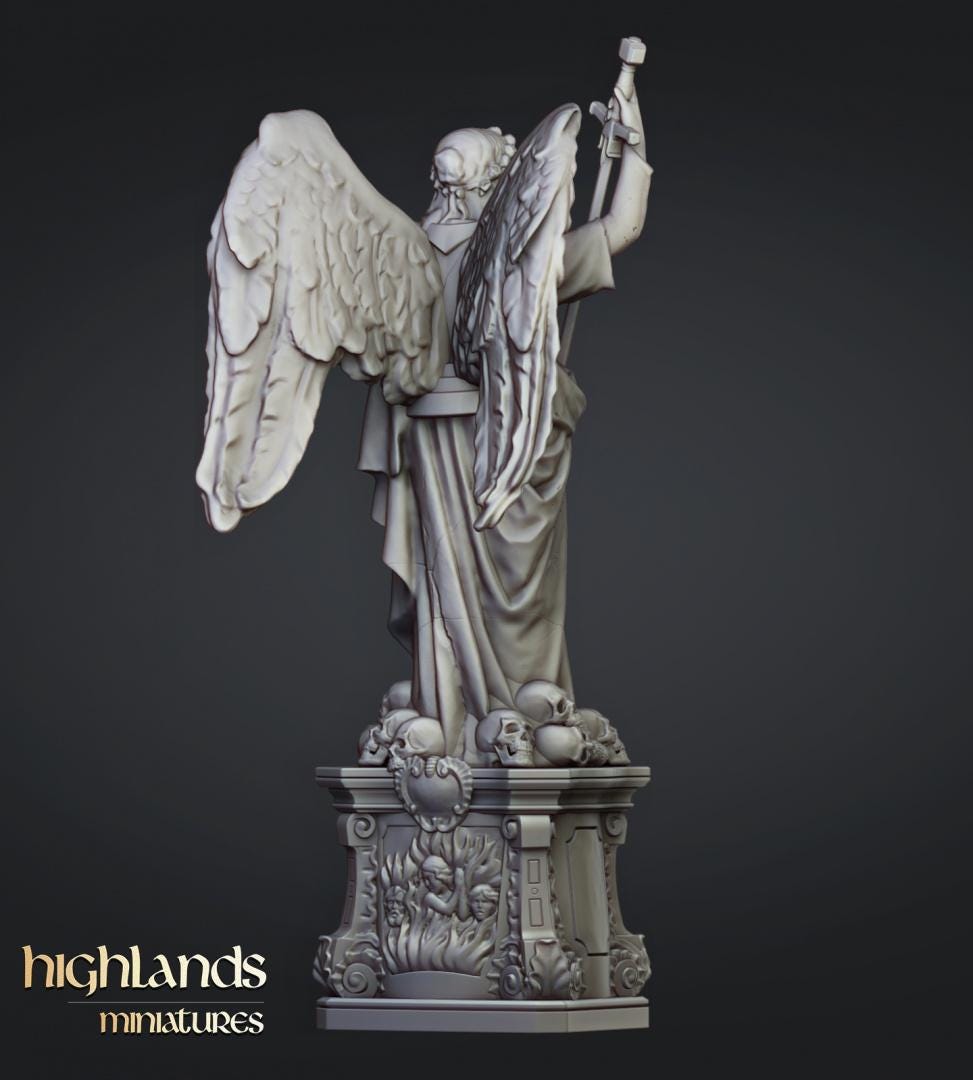 Statue of Saint Helena Highland Miniatures Terrain Various Scales (US tariffs are pre-paid by us)