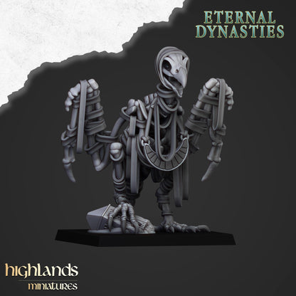 Eternal Sand Vultures 3 models Highland Miniatures Undead Various Scales (US tariffs are pre-paid by us)